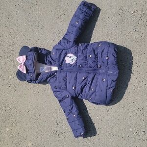 NEW DISNEY JUNIOR MINNIE COAT 3T